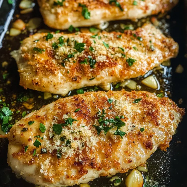 15-Minute Baked Garlic Parmesan Chicken