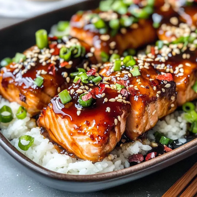 Baked Teriyaki Salmon
