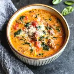 Creamy Keto Italian Sausage Soup
