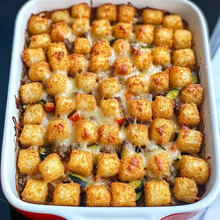 Dairy Free Tater Tot Casserole (Gluten Free)