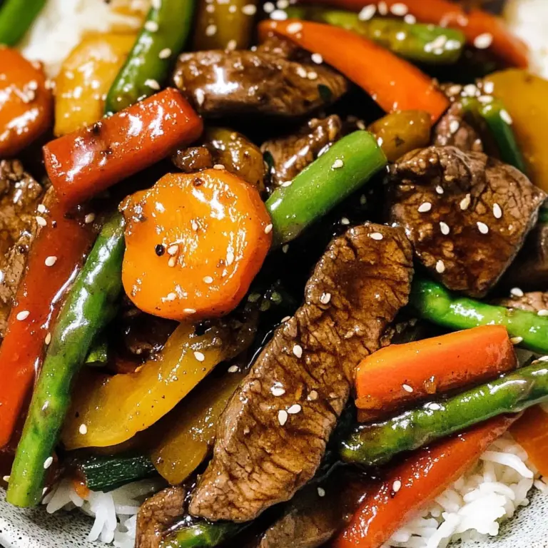 Extra Veggie Steak Stir Fry