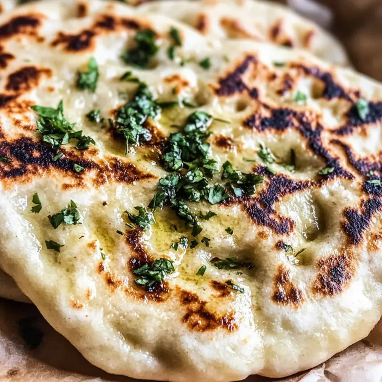 Gluten Free Naan Bread - fluffy & tender