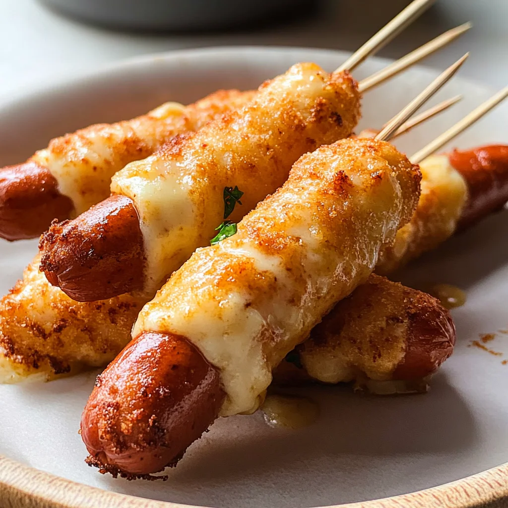Keto Air Fryer Corn Dogs
