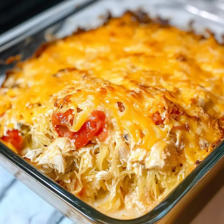 Low Carb Chicken Spaghetti