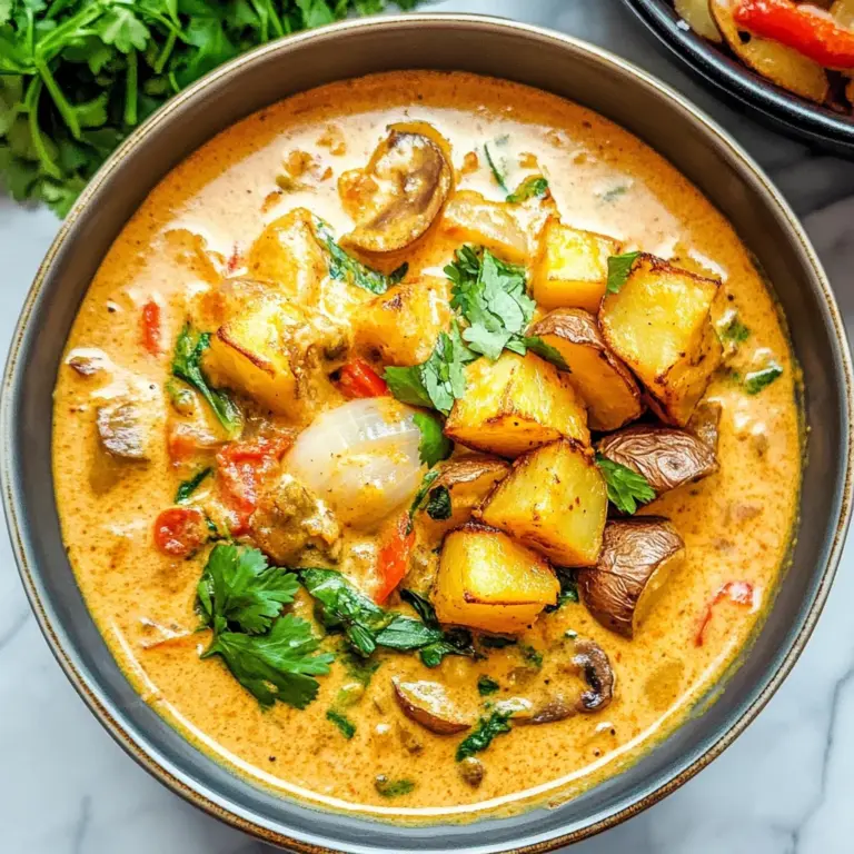 Massaman Curry with Roasted Potatoes