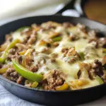 Philly Cheese Beef Skillet