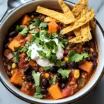 Sweet Potato Black Bean Chili