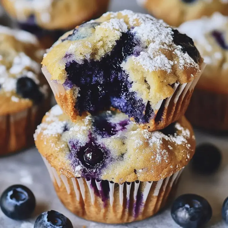 Vegan Blueberry Muffins