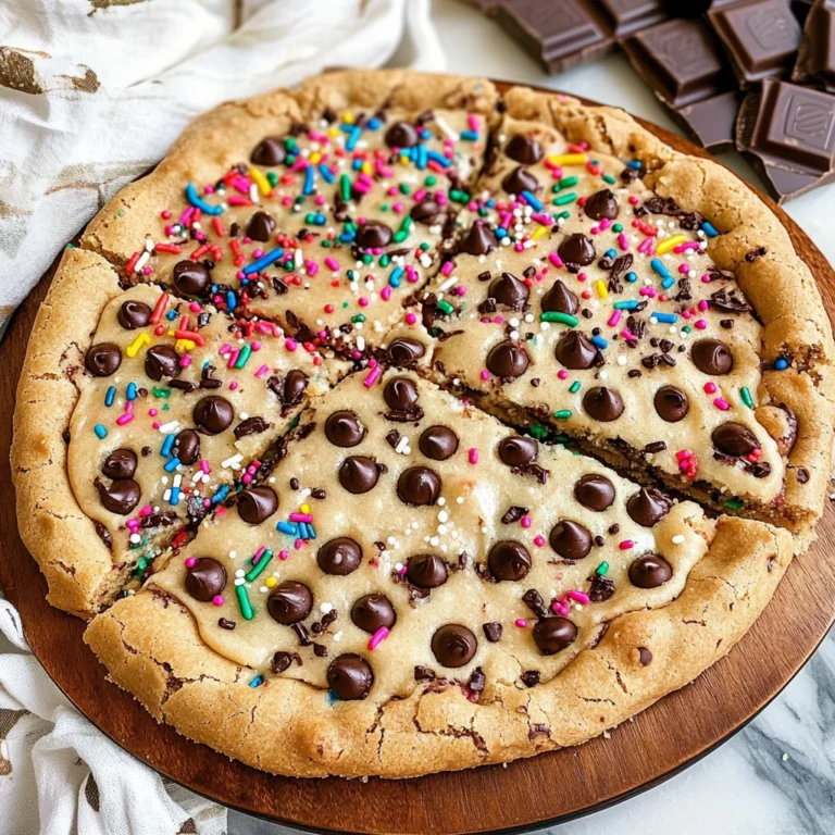 Cookie Pizza (gluten-free, dairy-free option)