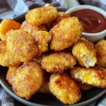 Easy Baked Chicken Nuggets (Made with Canned Chicken!)