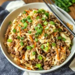 Inside Out Egg Roll in a Bowl