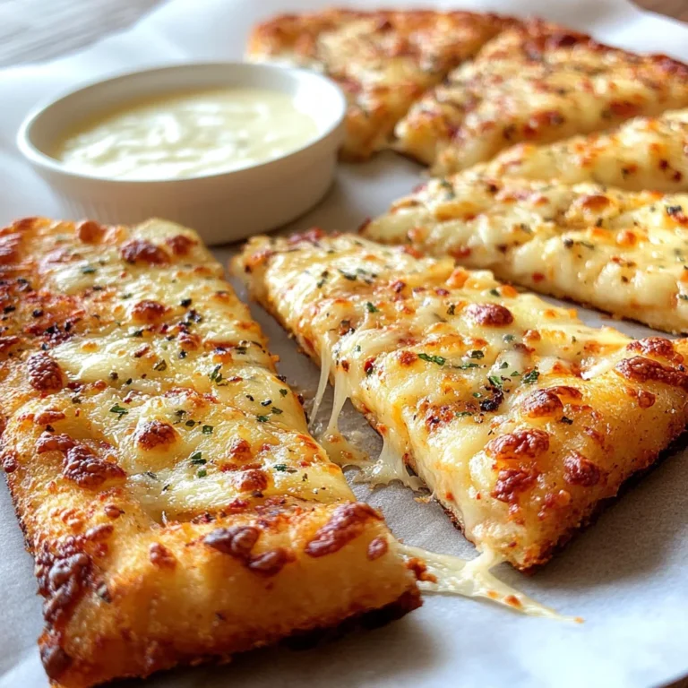 KETO CHEESY GARLIC BREAD
