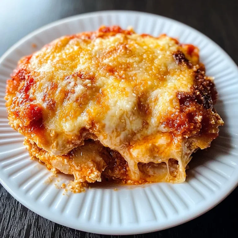 Keto Chicken Parmesan Casserole Recipe