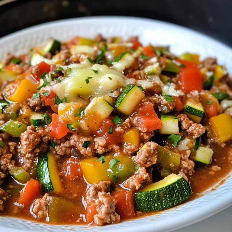 Low-Carb Goulash With Zucchini