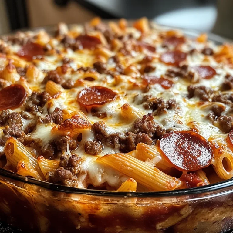 Meat Lovers Pizza Casserole Recipe