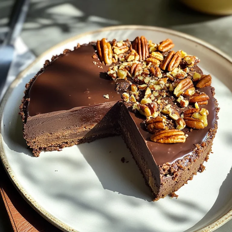 Paleo Chocolate Torte (Flourless, No Bake)