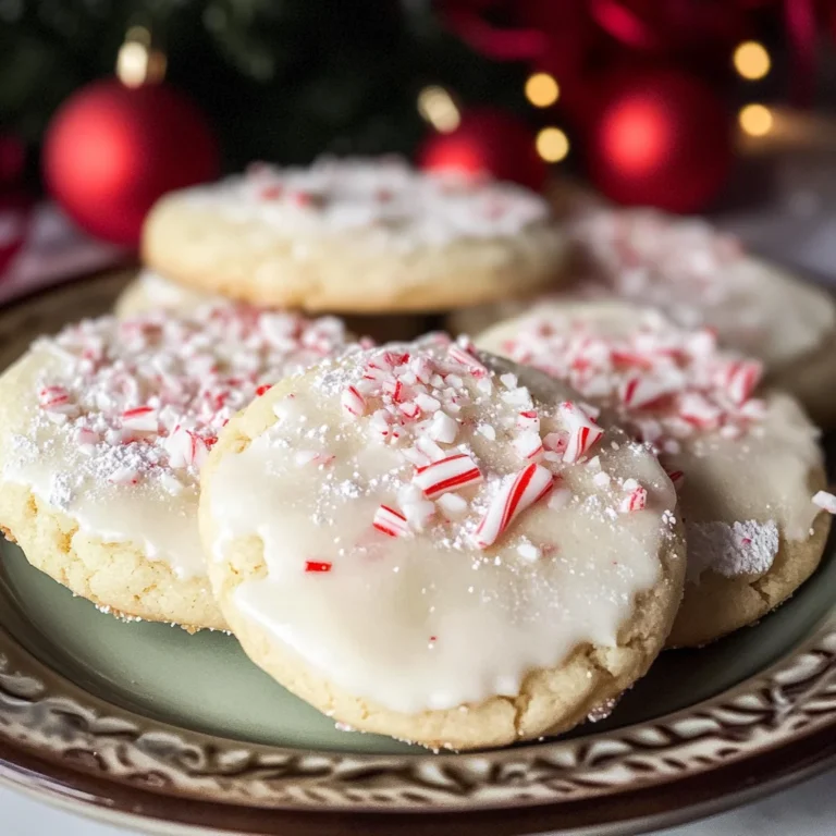 Peppermint Meltaway Cookies (gluten-free, dairy-free option)
