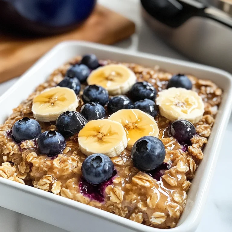 Wholesome Baked Oatmeal with Applesauce (Vegan)