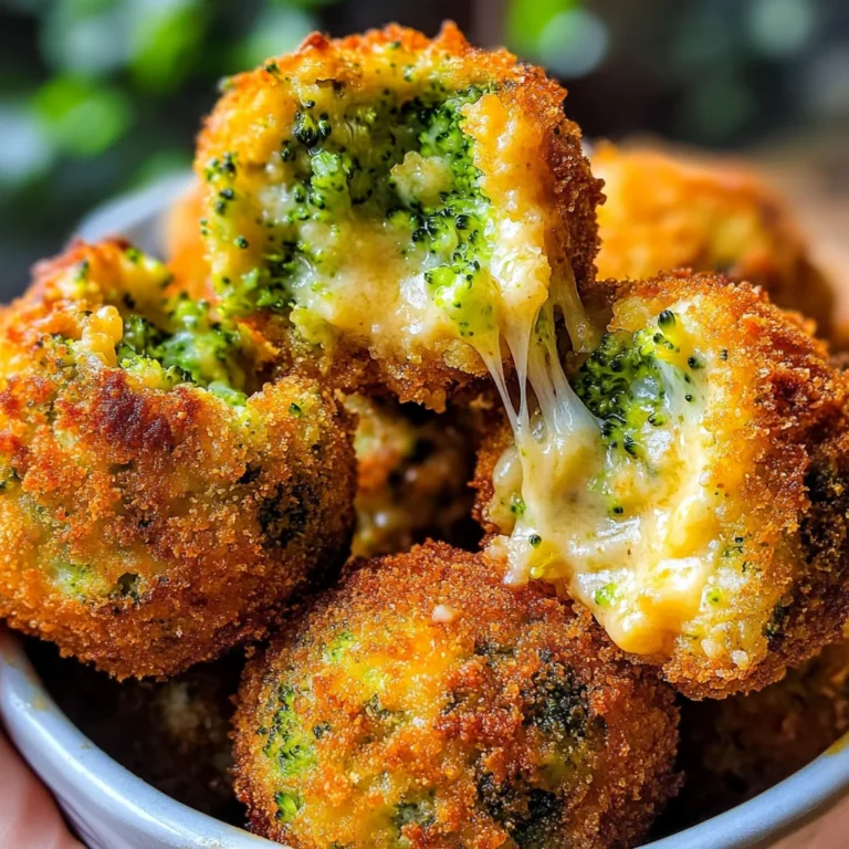 Broccoli Cheese Balls