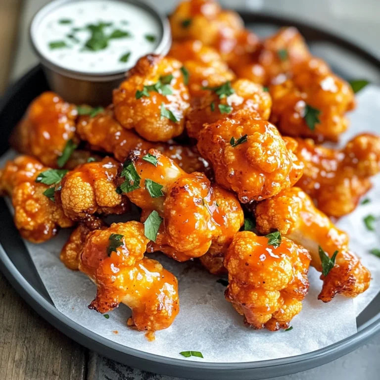 Buffalo Cauliflower Wings