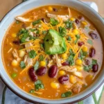 Creamy Chicken Enchilada Soup