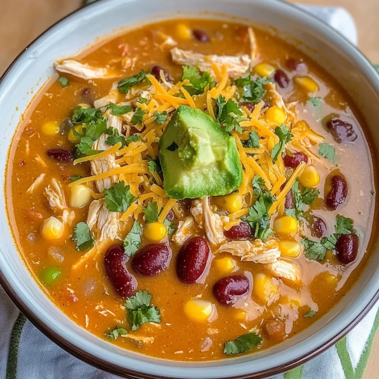Creamy Chicken Enchilada Soup