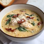 Creamy Keto Tuscan Chicken Soup