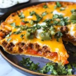 Crustless Taco Pie (Keto Taco Pie + Low Carb, Gluten Free)