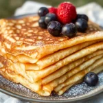 Easy Gluten Free French Crepes Recipe