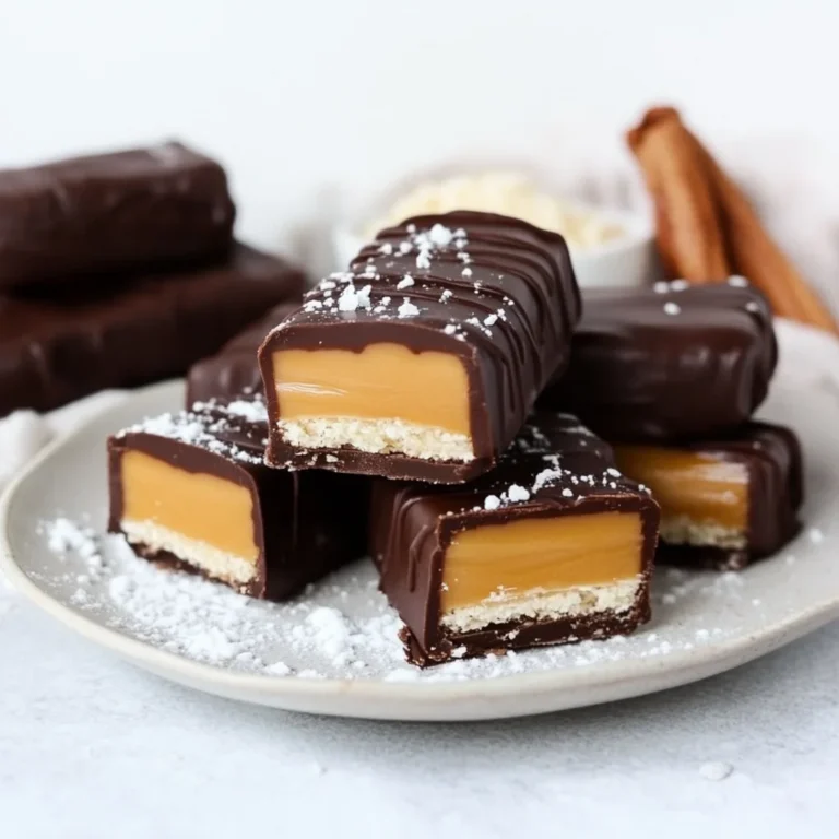 Easy Vegan Twix Bars