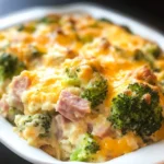 Keto Ham and Broccoli Casserole