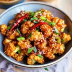 Sticky Sesame Cauliflower