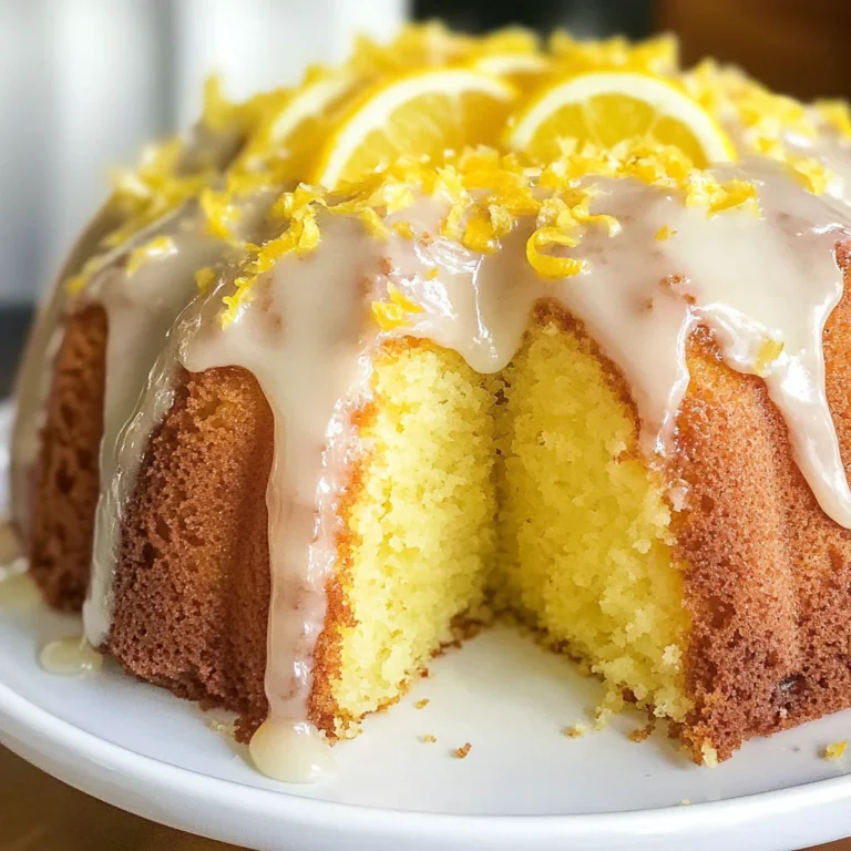 Sugar Free Lemon Bundt Cake