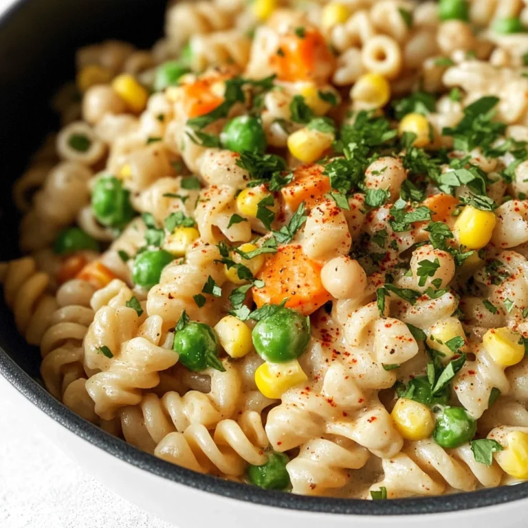 Vegan Chickpea Pot Pie Pasta