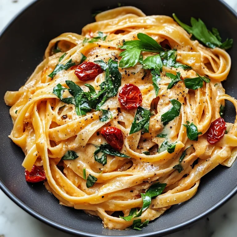 Vegan Creamy Sun Dried Tomato Pasta Recipe