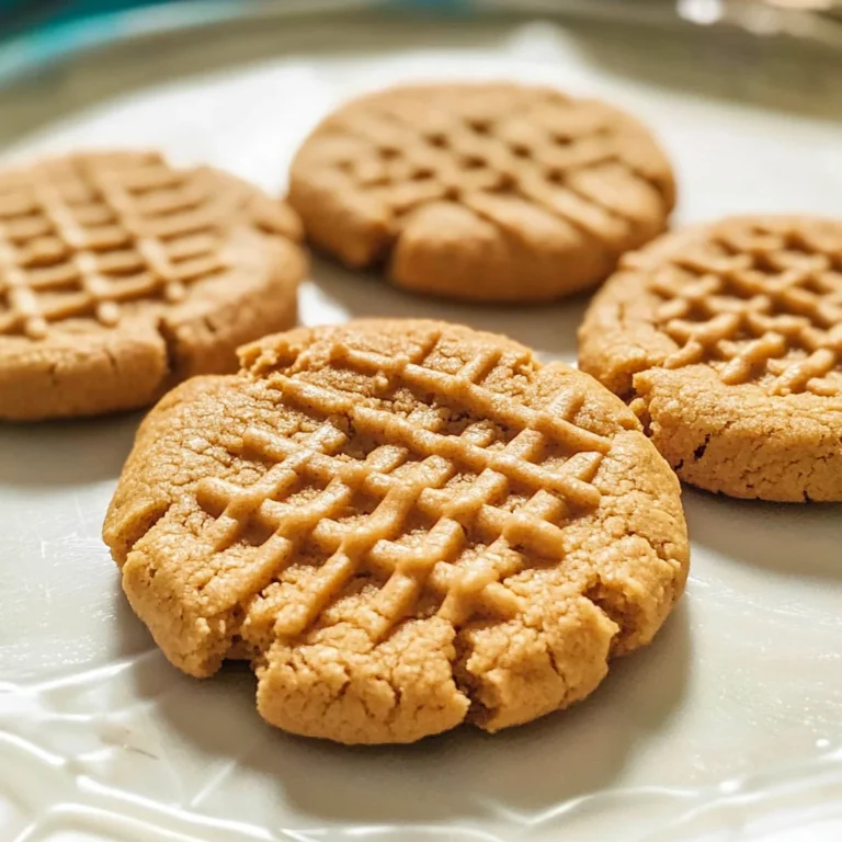 3 Ingredient Sugar Free Peanut Butter Cookies