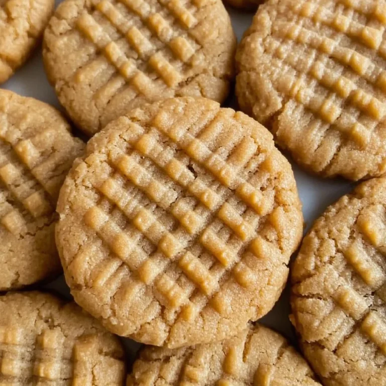 3 Ingredient Sugar Free Peanut Butter Cookies