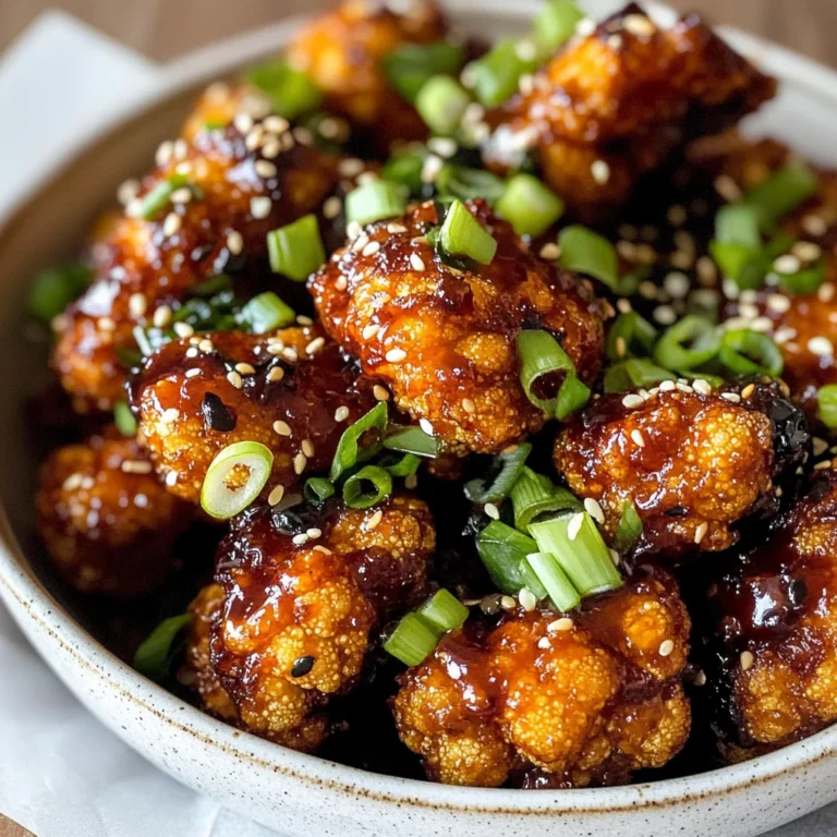 Air Fryer Sesame Cauliflower Wings