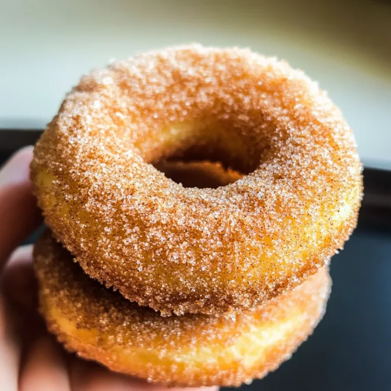 Baked Apple Cider Donuts