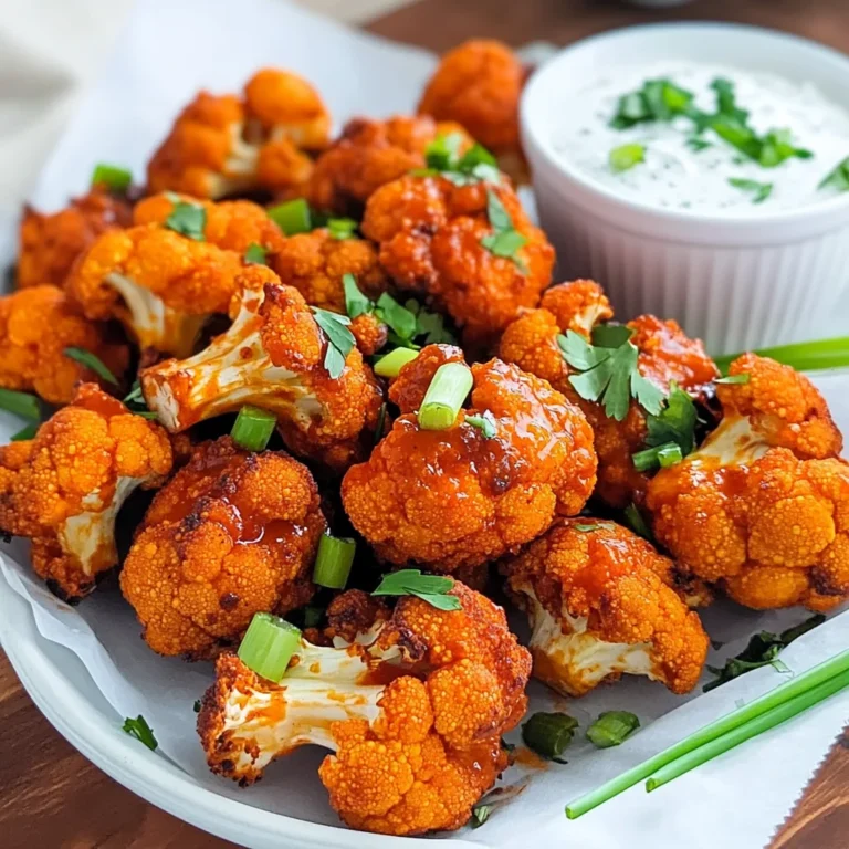 Cauliflower Buffalo Wings