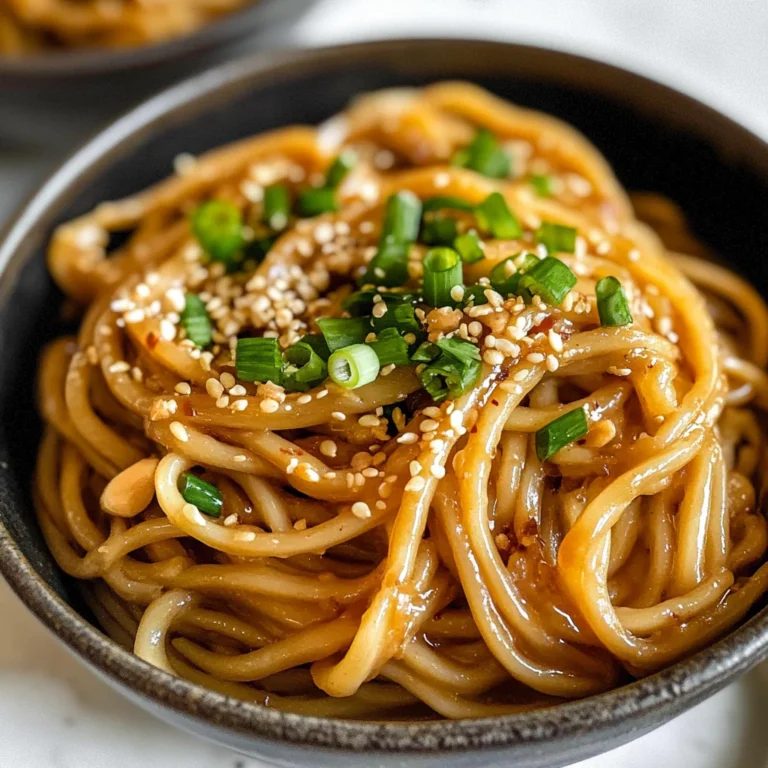 Garlic Sesame Noodles
