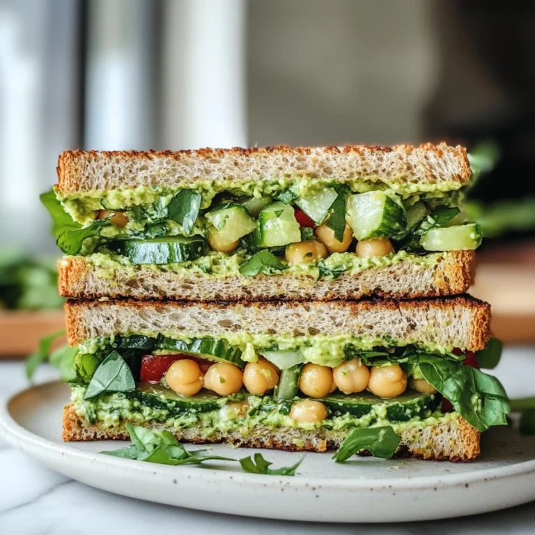 Green Goddess Salad Sandwich