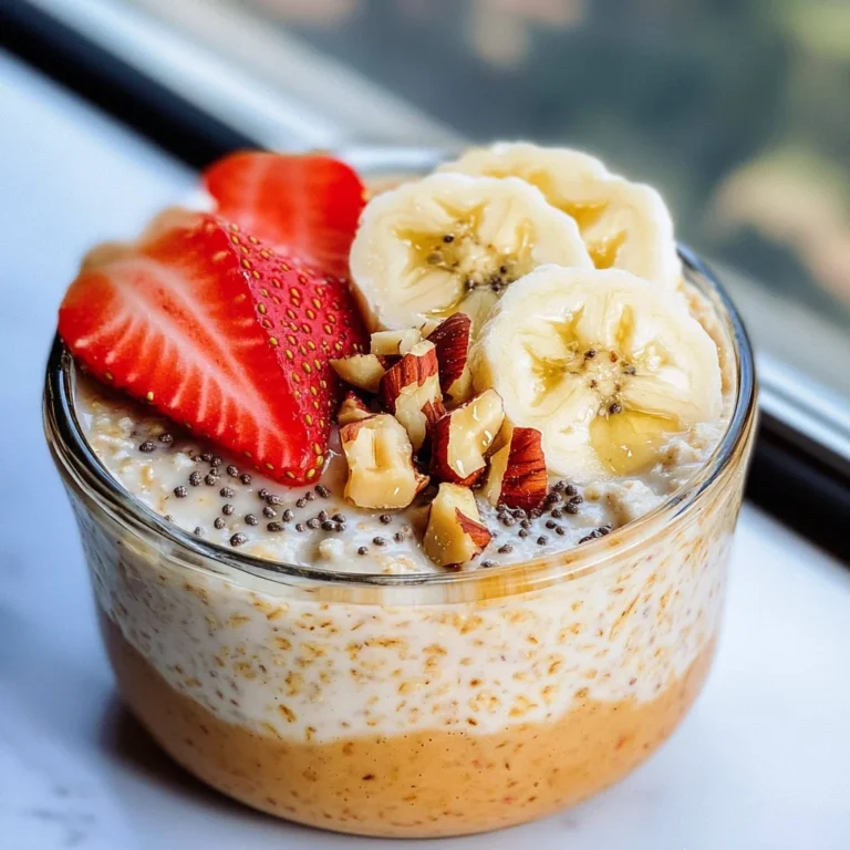 High-Protein Overnight Oats