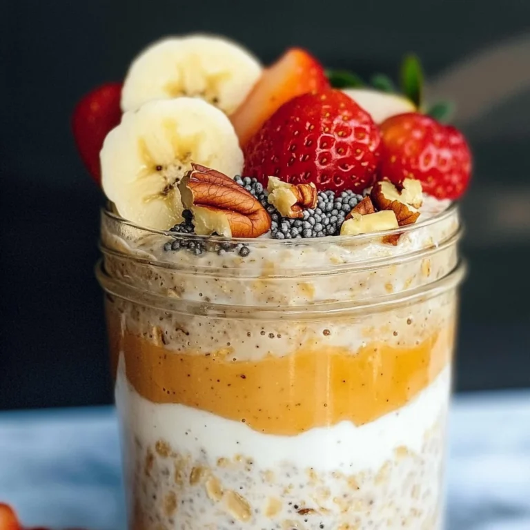 High-Protein Overnight Oats