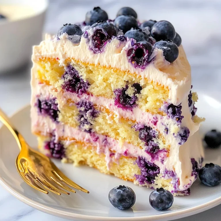 Lemon Blueberry Cake