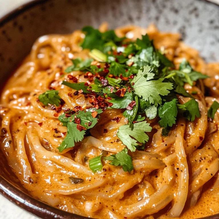 Thai Red Curry Noodles