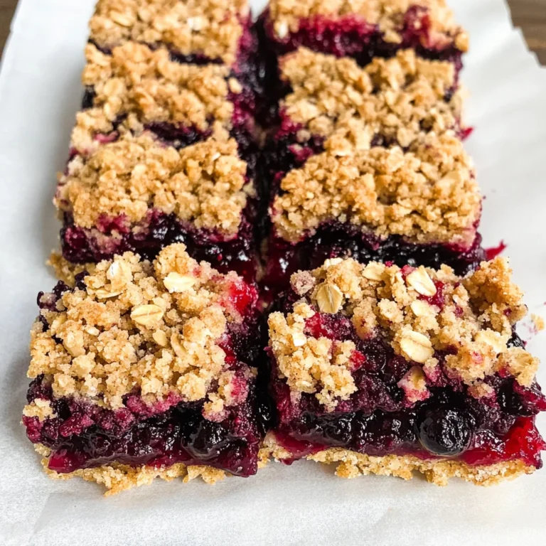 Vegan Berry Crumble Bars