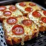 Air Fryer Pizza Toast: Crispy, Cheesy, and Ready in Minutes