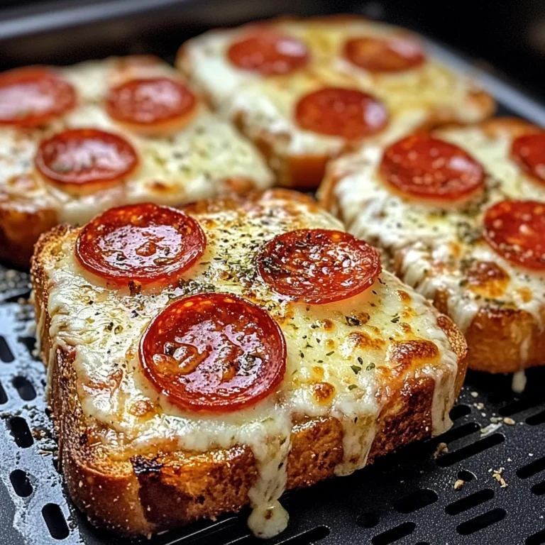 Air Fryer Pizza Toast: Crispy, Cheesy, and Ready in Minutes