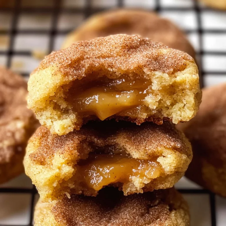Apple Butter Snickerdoodle Cookies